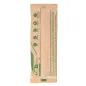 PETITES CUILLÈRES À GLACES EN SACHET FEEL GREEN 10 CM BLANC CPLA (500 UNITÉ) PETITES CUILLÈRES À GLACES EN SACHET
