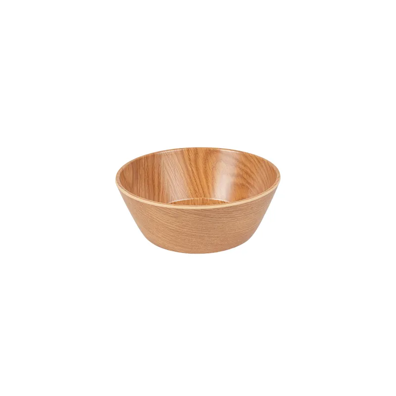 BOLS ASAMI WARE 1300 ML Ø 20,5x7,5 CM COMPARAISON BOIS MÉLAMINE (4 UNITÉ)