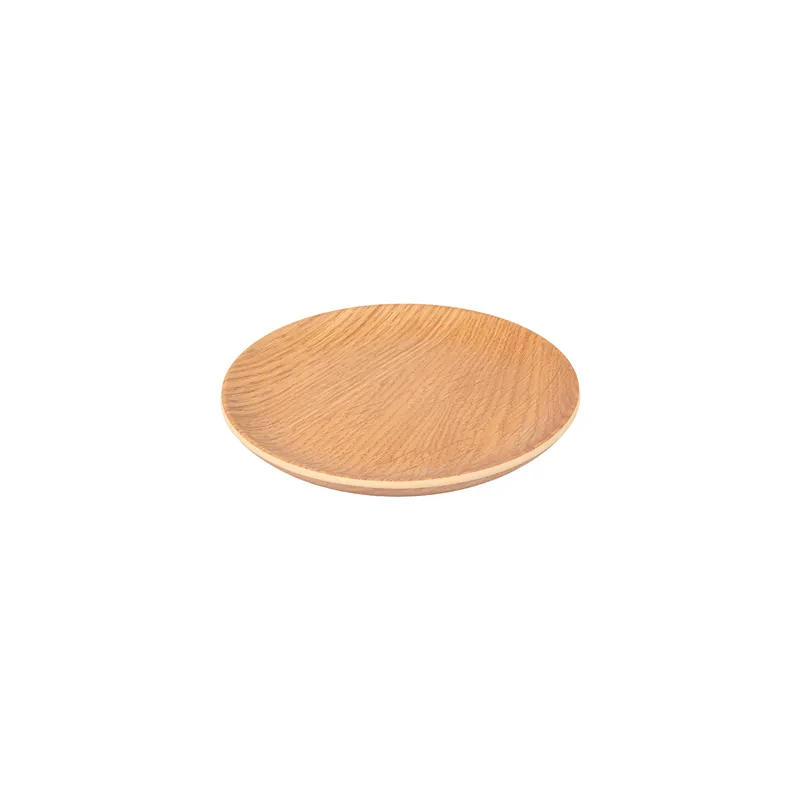 ASSIETTES PLATES ASAMI WARE  Ø 15,3x1,5 CM COMPARAISON BOIS MÉLAMINE (12 UNITÉ)
