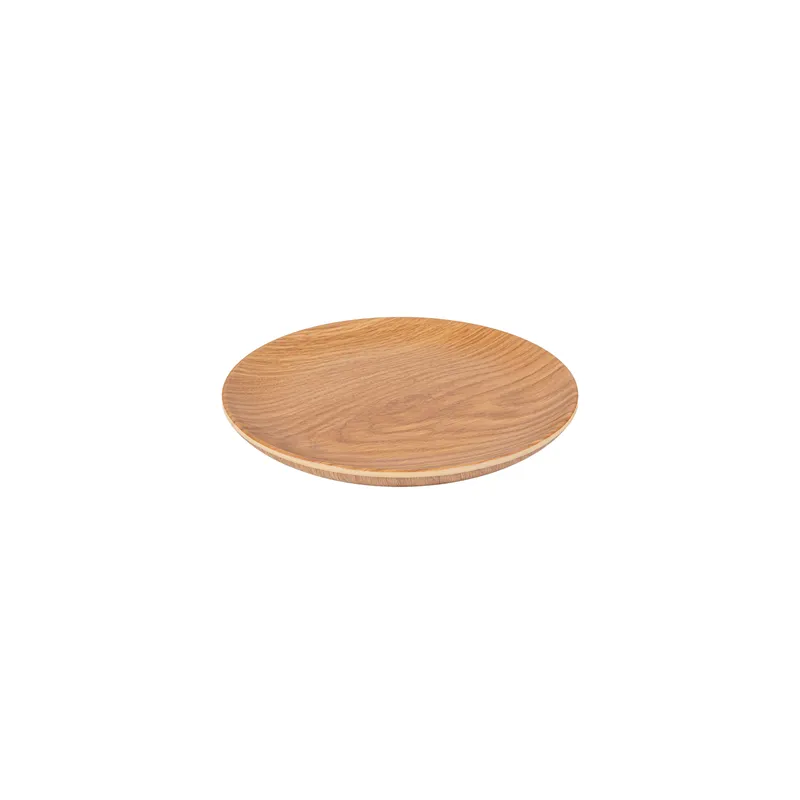 ASSIETTES PLATES ASAMI WARE  Ø 20x1,8 CM COMPARAISON BOIS MÉLAMINE (6 UNITÉ)