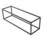 SUPPORT PLATEAUX BUFFET C. 263.51/263.55 ASAMI WARE 53x16,2x16 CM NOIR METAL (1 UNITÉ) SUPPORT PLATEAUX BUFFET C. 263.51/263.55