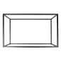 SUPPORT PLATEAUX BUFFET C. 263.53/263.57 ASAMI WARE 53x32,5x16 CM NOIR METAL (1 UNITÉ) SUPPORT PLATEAUX BUFFET C. 263.53/263.57