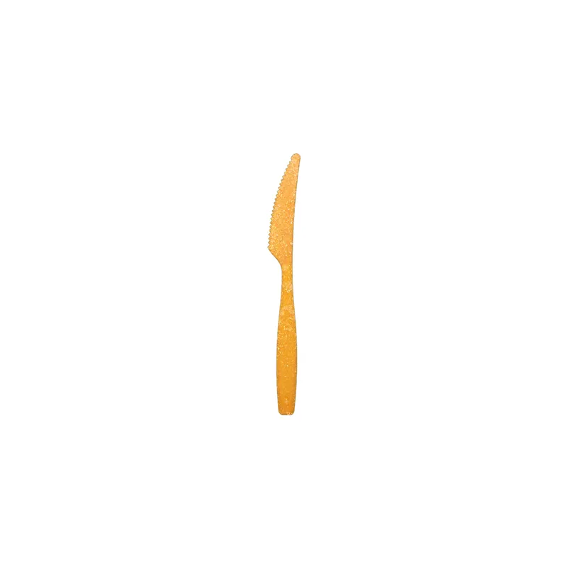 COUTEAUX 'PREMIUM'  17,3 CM NATUREL FIBRE DE BOIS (140 UNITÉ)