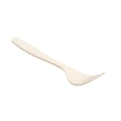 FOURCHETTES 'PREMIUM' 17,3 CM IVOIRE FIBRE DE BOIS (90 UNITÉ)