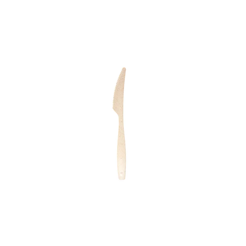 COUTEAUX 'PREMIUM'  17,3 CM IVOIRE FIBRE DE BOIS (140 UNITÉ)