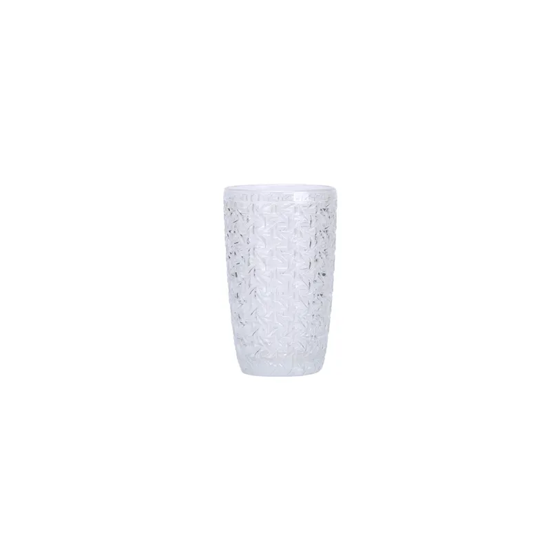 COUPES WAKI GLASS 'VINTAGE' 380 ML Ø8x13 CM TRANSPARENT VERRE (6 UNITÉ)