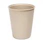 GOBELETS RÉUTILISABLES BOISSONS CHAUDES 430 ML Ø 8,9x11,3 CM NATUREL PP (165 UNITÉ) GOBELETS RÉUTILISABLES BOISSONS CHAUDES
