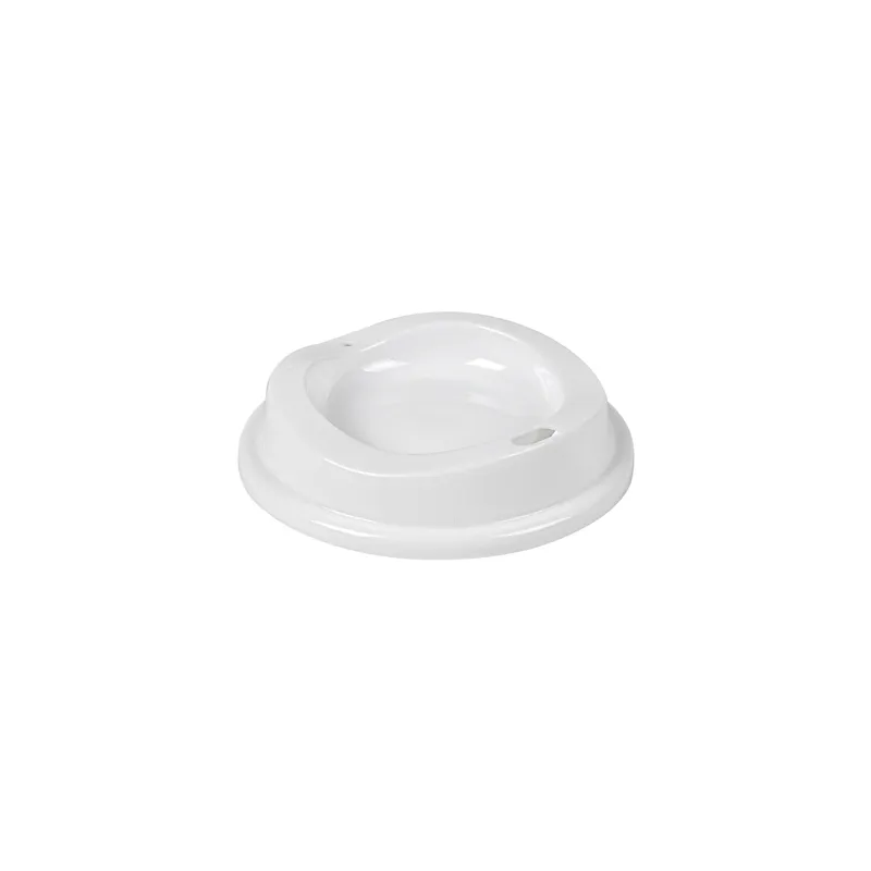 COUVERCLES POUR RÉFÉRENCE 263.94   Ø 8,9 cm BLANC PP (48 UNITÉ)