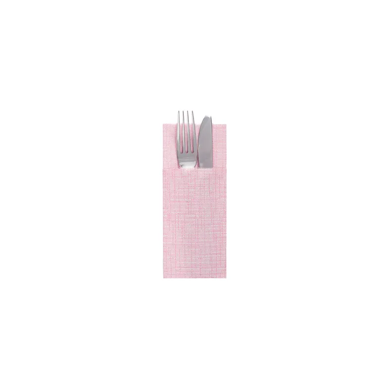 SERVIETTES "CANGURITO" 'DRY COTTON' 55 G/M2 33x40 CM FUCHSIA AIRLAID (700 UNITÉ)