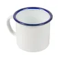 TASSES ENAMELWARE 250 ML Ø 7x7 CM BLANC ACIER ÉMAILLÉ (6 UNITÉ) TASSES