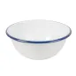 BOLS ENAMELWARE 1000 ML Ø 18,5x7,5 CM BLANC ACIER ÉMAILLÉ (6 UNITÉ) BOLS