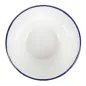 BOLS ENAMELWARE 1000 ML Ø 18,5x7,5 CM BLANC ACIER ÉMAILLÉ (6 UNITÉ) BOLS