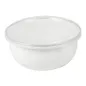 BOLS AVEC COUVERCLE ENAMELWARE 700 ML Ø 14x6,1 CM BLANC ACIER ÉMAILLÉ (6 UNITÉ) BOLS AVEC COUVERCLE