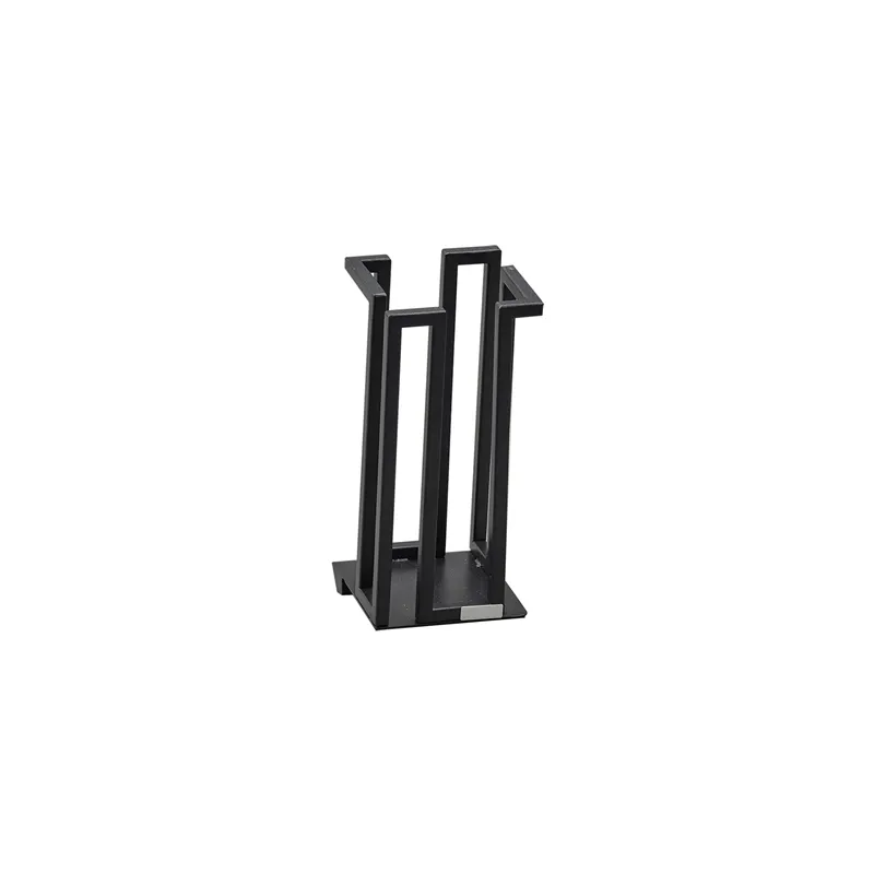 DISTRIBUTEURS DE GOBELETS   23x11x12 CM NOIR METAL (2 UNITÉ)