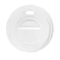 COUVERCLES POUR GOBELETS À CAFÉ 120 ML BIONIC Ø 6,2 CM BLANC BAGASSE (2000 UNITÉ) COUVERCLES POUR GOBELETS À CAFÉ 120 ML