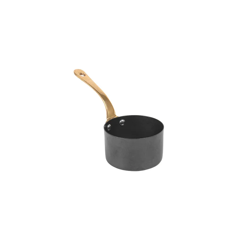 MINI SAUTOIR ARTINOX 200 ML Ø 7,8x4,5 CM NOIR INOX (1 UNITÉ)