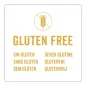 750 U. ÉTIQUETTES ADHÉSIVES GLUTEN FREE 5x5 CM BLANC ADHESIF (1 UNITÉ) 750 U. ÉTIQUETTES ADHÉSIVES GLUTEN FREE