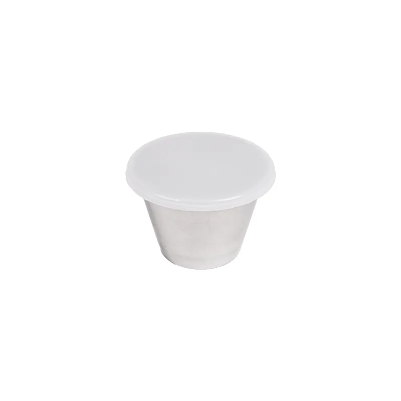 RAMEQUINS AVEC COUVERCLE ARTINOX 75 ML Ø 6x4,5 CM ARGENTE INOX (72 UNITÉ)
