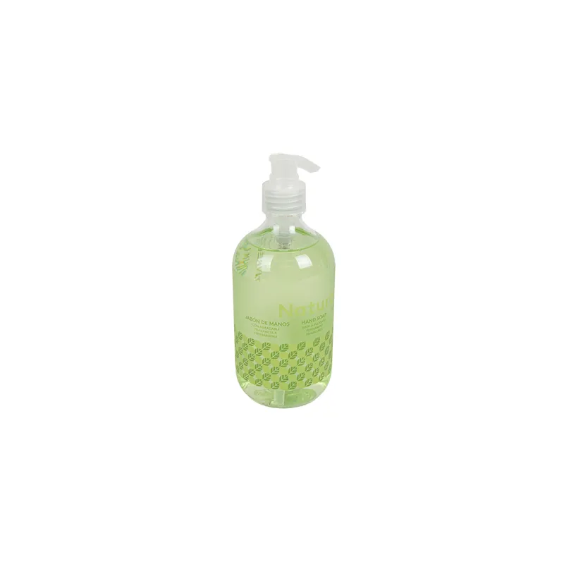 SAVON POUR LES MAINS 'NATURAL' 500 ML 15 CM (20 UNITÉ)