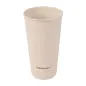 VERRES RÉUTILISABLES 400 ML Ø7,6/5,3x13,6 CM NATUREL RICE HUSK BIOCOMPOSITE (500 UNITÉ) VERRES RÉUTILISABLES