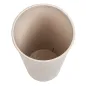 VERRES RÉUTILISABLES 400 ML Ø7,6/5,3x13,6 CM NATUREL RICE HUSK BIOCOMPOSITE (500 UNITÉ) VERRES RÉUTILISABLES