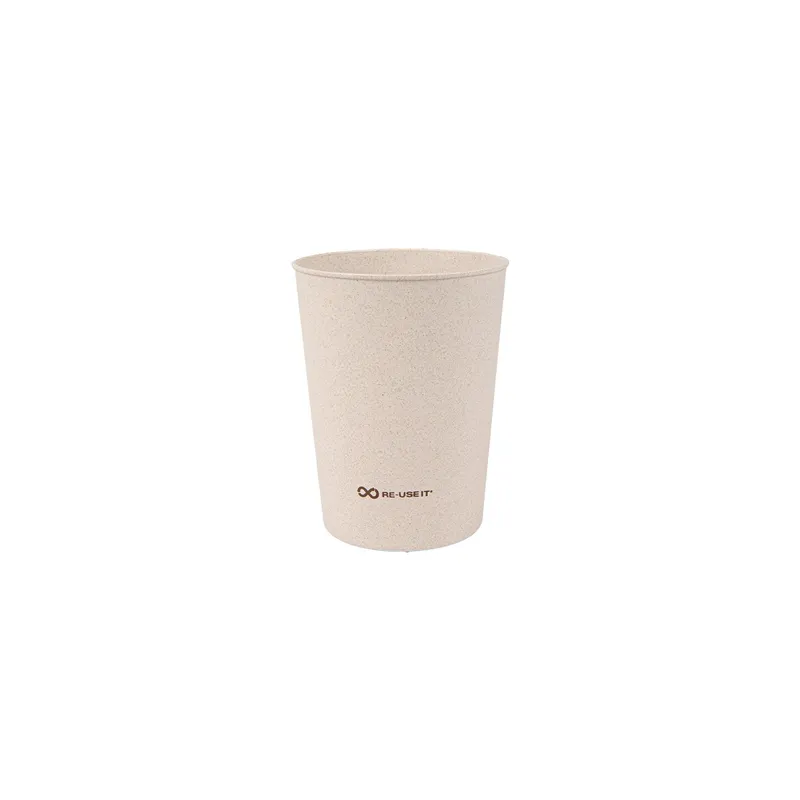 VERRES RÉUTILISABLES 500 ML Ø9/6,9x11,5 CM NATUREL RICE HUSK BIOCOMPOSITE (312 UNITÉ) VERRES RÉUTILISABLES 500 ML Ø9/6,9x11,5 CM NATUREL RICE HUSK BIOCOMPOSITE (312 UNITÉ)