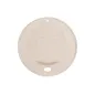 COUVERCLES POUR GOBELETS 267.71/72 Ø7,6CM NATUREL RICE HUSK BIOCOMPOSITE (1000 UNITÉ) COUVERCLES POUR GOBELETS 267.71/72