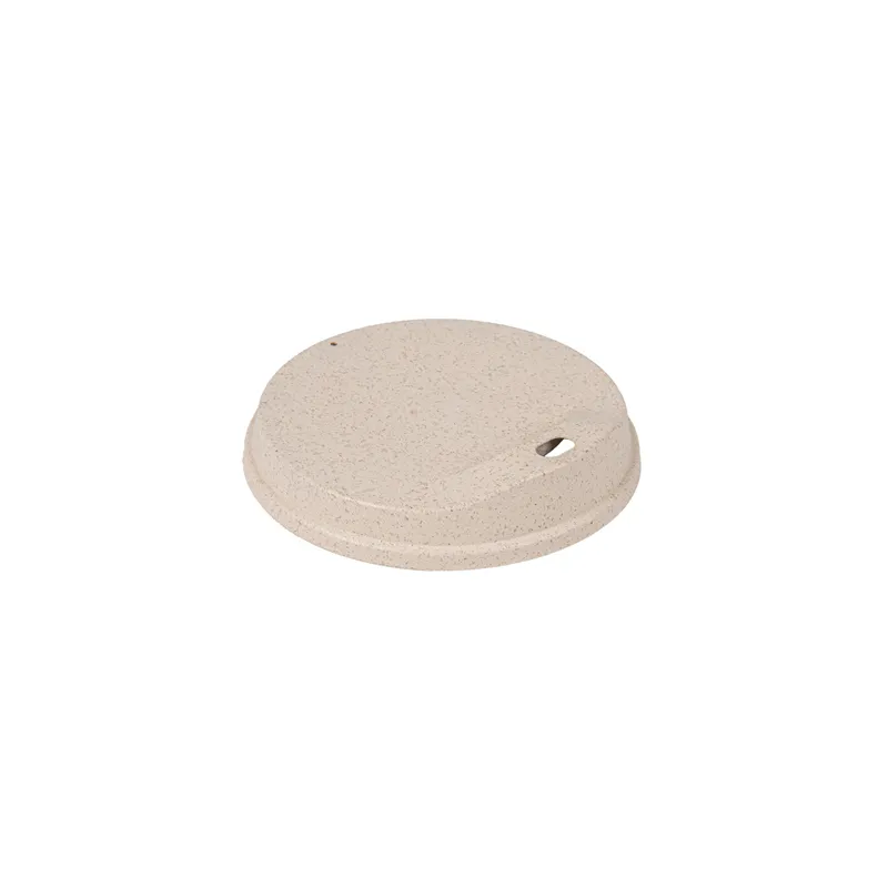 COUVERCLES POUR GOBELETS 267.73 Ø9CM NATUREL RICE HUSK BIOCOMPOSITE (650 UNITÉ) COUVERCLES POUR GOBELETS 267.73 Ø9CM NATUREL RICE HUSK BIOCOMPOSITE (650 UNITÉ)