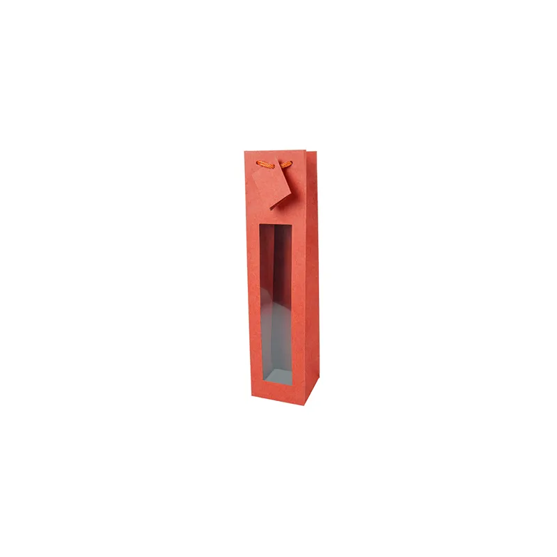 10 U. SACS PORTE-BOUTEILLES AVEC FENÊTRE 350 G/M2 9,2+8,8x38 CM ROUGE KRAFT (1 UNITÉ) 10 U. SACS PORTE-BOUTEILLES AVEC FENÊTRE 350 G/M2 9,2+8,8x38 CM ROUGE KRAFT (1 UNITÉ)