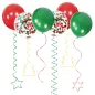 KIT DE DÉCORATION BALLON ASSORTI LATEX (1 UNITÉ) KIT DE DÉCORATION BALLON