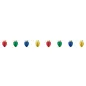 GUIRLANDE 17 G/M2 2,5 M ASSORTI PAPIER (1 UNITÉ) GUIRLANDE