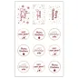 10 FEUILLES (12 U.) ÉTIQUETTES ASSORTI VINYL (1 UNITÉ) 10 FEUILLES (12 U.) ÉTIQUETTES