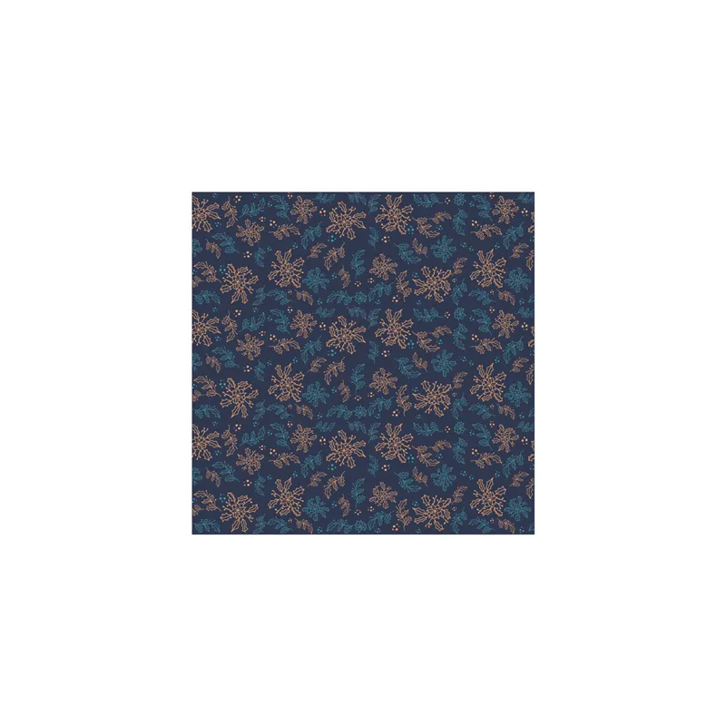 NAPPES PLIAGE M  55 G/M2 120x120 CM BLEU AIRLAID (200 UNITÉ)
