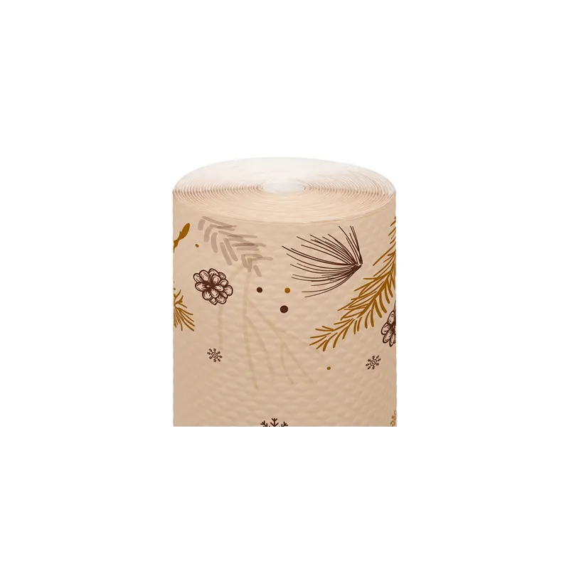 NAPPES ECOLOGIQUES "FEEL GREEN"  48 G/M2 1,2 x 50 M NATUREL KRAFT (1 UNITÉ)