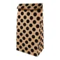 SACS SOS SANS ANSES 'POLKA DOTS' 80 G/M2 15+10x32 CM NATUREL KRAFT (1000 UNITÉ) SACS SOS SANS ANSES