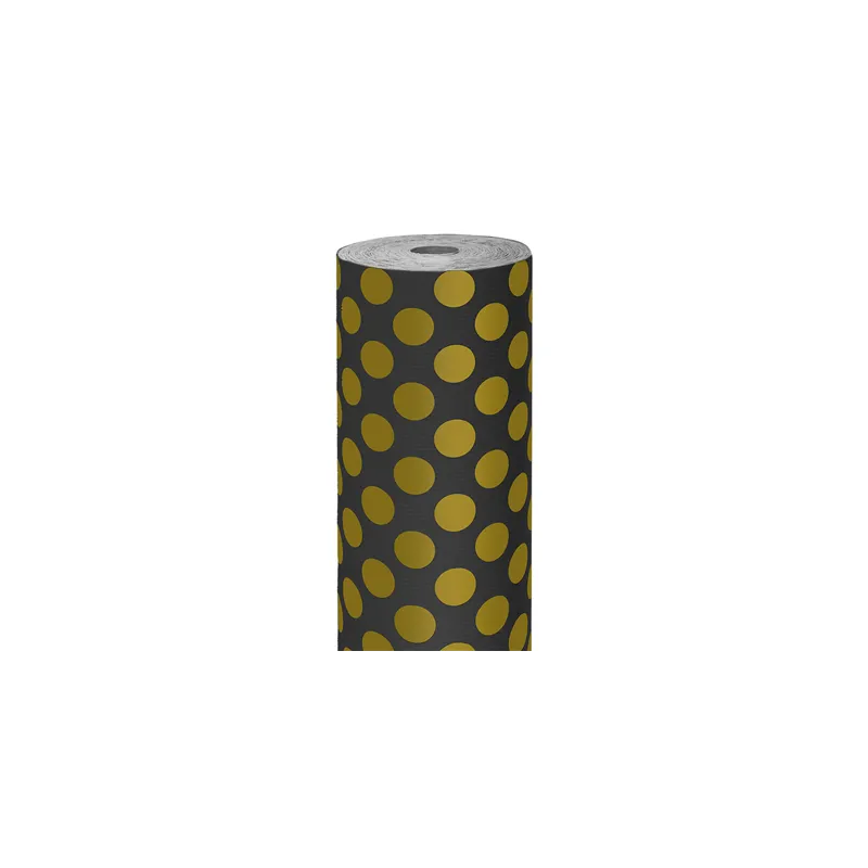 PAPIER CADEAU COULEUR UNIE 'TOPOS' 60 G/M2 0,7x100 M NOIR KRAFT VERGÉ (1 UNITÉ) PAPIER CADEAU COULEUR UNIE 'TOPOS' 60 G/M2 0,7x100 M NOIR KRAFT VERGÉ (1 UNITÉ)