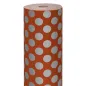 PAPIER CADEAU UNICOLORE 'TOPOS' 60 G/M2 0,70x100 M ROUGE KRAFT VERGÉ (1 UNITÉ) PAPIER CADEAU UNICOLORE