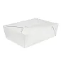 BOÎTES AMÉRICAINES THEPACK 1980 ML 19,6x14x6,2 CM BLANC CARTON NANO-MICRO + ALUMINIUM (200 UNITÉ) BOÎTES AMÉRICAINES