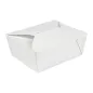 BOÎTES AMÉRICAINES THEPACK 1350 ML 15,2x12,1x6,5 CM BLANC CARTON NANO-MICRO + ALUMINIUM (300 UNITÉ) BOÎTES AMÉRICAINES