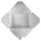 BOÎTES AMÉRICAINES THEPACK 1350 ML 15,2x12,1x6,5 CM BLANC CARTON NANO-MICRO + ALUMINIUM (300 UNITÉ) BOÎTES AMÉRICAINES