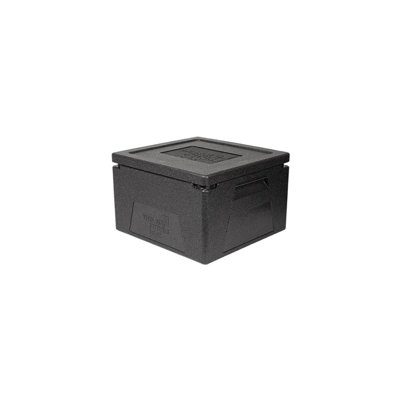 27L BOÎTE ISOTHERME GN 2/3  27 L 41,5x40x26,5 CM NOIR EPP (1 UNITÉ)