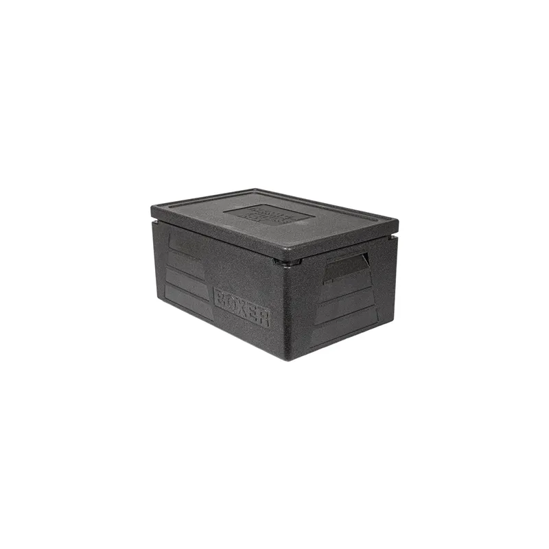 42L BOÎTE ISOTHERME GN 2/3  42 L 59,5x39,5x29 CM NOIR EPP (1 UNITÉ)