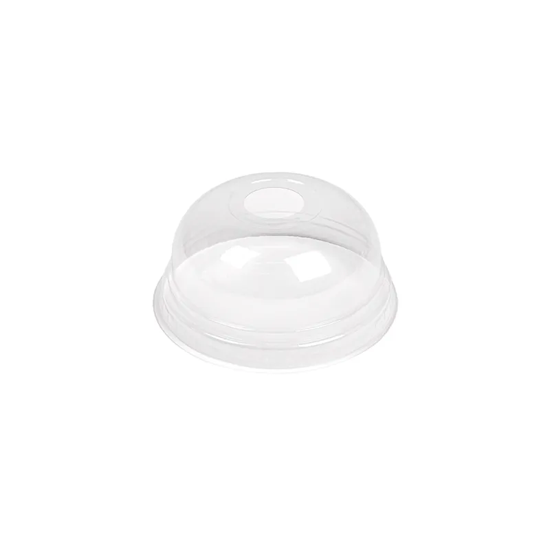 COUVERCLES COUPOLE ORIFICE POUR 223.99   Ø 7,8x3,9 CM TRANSPARENT PLA (1250 UNITÉ)