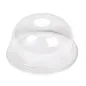 COUVERCLES COUPOLE ORIFICE POUR 224.01 Ø 8,5x4,2 CM TRANSPARENT PLA (800 UNITÉ) COUVERCLES COUPOLE ORIFICE POUR 224.01