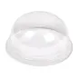 COUVERCLES COUPOLE SANS ORIFICE R.224.01 Ø 8,5x4,2 CM TRANSPARENT PLA (800 UNITÉ) COUVERCLES COUPOLE SANS ORIFICE R.224.01