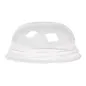 COUVERCLES COUPOLE SANS ORIFICE R.224.02 Ø 9,5x4,4 CM TRANSPARENT PLA (800 UNITÉ) COUVERCLES COUPOLE SANS ORIFICE R.224.02