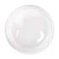 COUVERCLES COUPOLE SANS ORIFICE R.224.02 Ø 9,5x4,4 CM TRANSPARENT PLA (800 UNITÉ) COUVERCLES COUPOLE SANS ORIFICE R.224.02