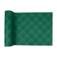 "TÊTE-À-TÊTE" PRÉ. 120CM (20 FEU.) 'RHOMBUS' 55 G/M2 0,40x24 M VERT JAGUAR AIRLAID (6 UNITÉ)