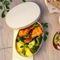 MINI BOÎTE OVALE AVEC COUVERCLE