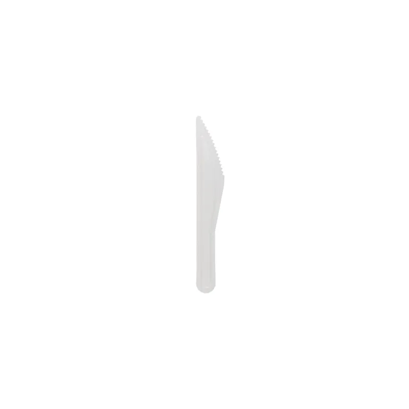 COUTEAUX PAPER CUTLERY  960 G/M2 15,8 CM BLANC PAPIER (50 UNITÉ)